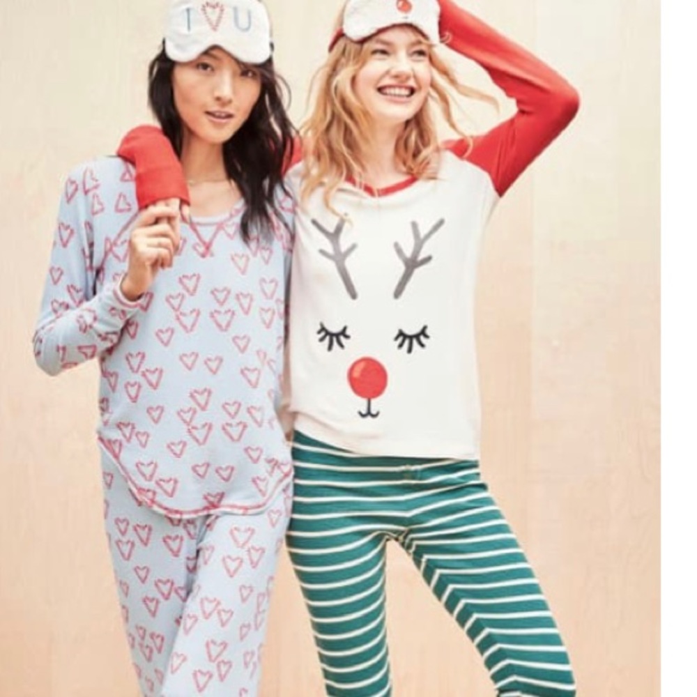 Make + Model snowman pajamas